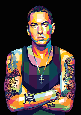 Eminem Pop Art Portrait