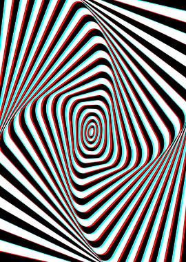 Optical Illusion Swirl Pattern