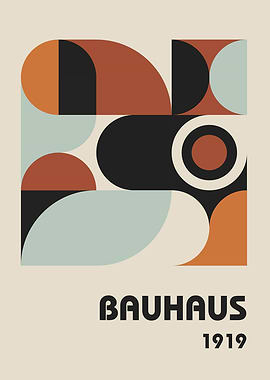 Bauhaus 1919 Abstract Geometric