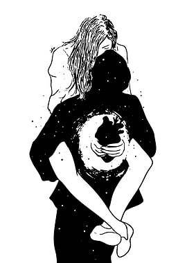 Cosmic Heart Embrace