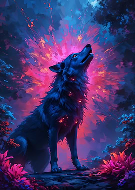 Wolf Howling at Cosmic Explosion