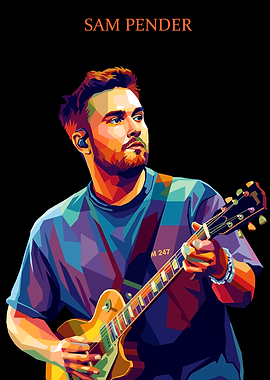 Sam Pender Playing Guitar