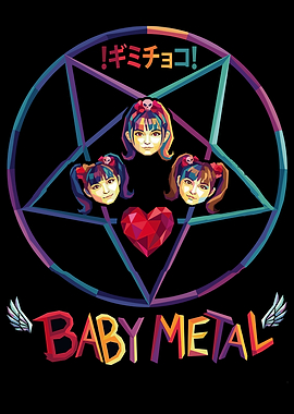 BABYMETAL Pentagram Pop Art