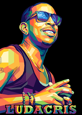 Ludacris Pop Art Portrait