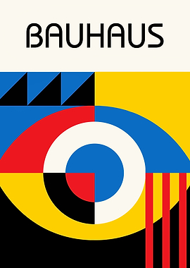 Bauhaus with Geometric Shapes