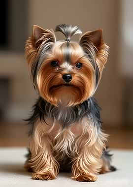 Adorable Yorkshire Terrier Puppy