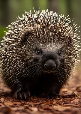 Close-up of a Porcupine