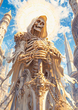 Celestial Skeleton Knight of the Light City