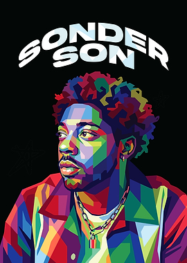 Sonder Son Pop Art Portrait
