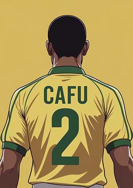 Cafu Brazil Soccer Jersey