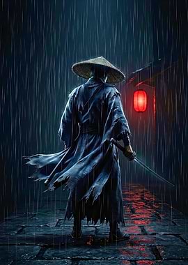 Samurai in the Rain