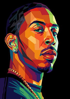 Ludacris Pop Art Portrait