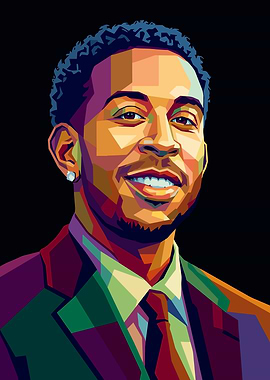 Ludacris Pop Art Portrait