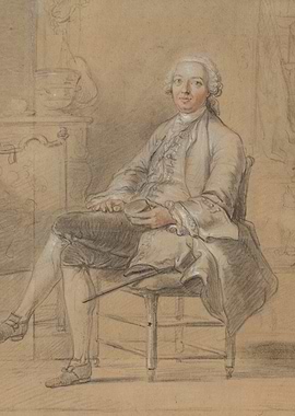 Portrait of a Man in 18th Century Attire
