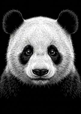 Panda Portrait