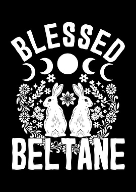 Blessed Beltane Rabbits and Moon Phases