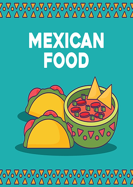 Mexican Food Illustration