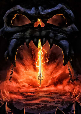 Skeletor's Castle and Sword of Power