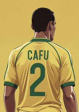 Cafu Brazil Soccer Jersey