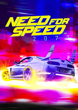 Need for Speed 2077 Car Poster