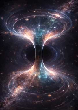 Cosmic Wormhole and Nebula