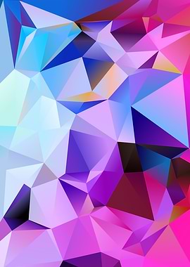 Abstract Geometric Gradient Background