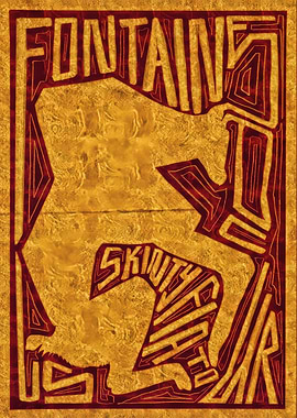 Fontaine Skydiver Text Art