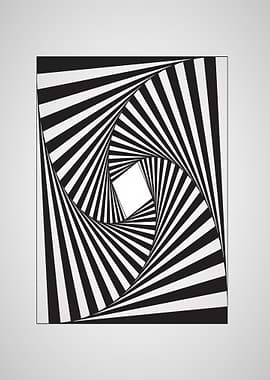 Optical Illusion Swirl Pattern