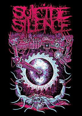 Suicide Silence Band Art