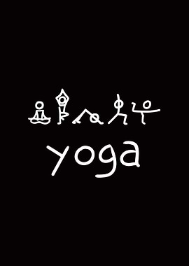 Yoga Poses and Text