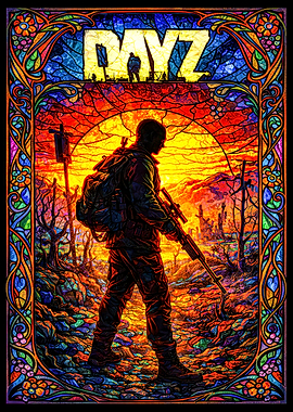 DayZ Stained Glass Art