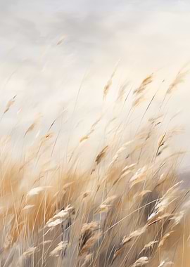 Reeds Swaying in the Wind