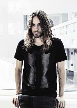 Jared Leto Posing by Window