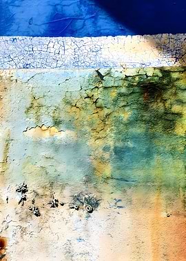 Abstract Cracked Boat Hull Texture