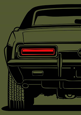 Retro Car Tail Light