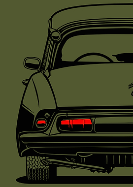 Retro Car Tail Lights