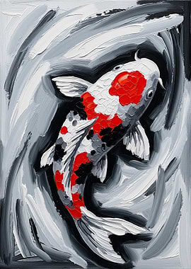 Koi Fish Painting