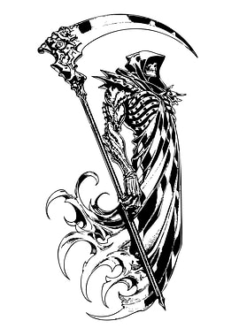 Grim Reaper with Scythe