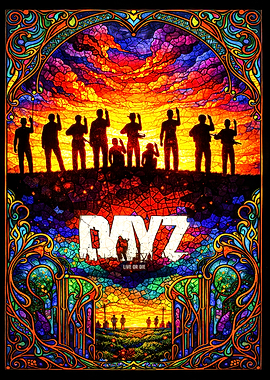 DayZ Stained Glass Poster