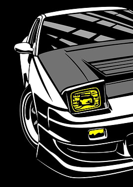 Stylized Car Headlight