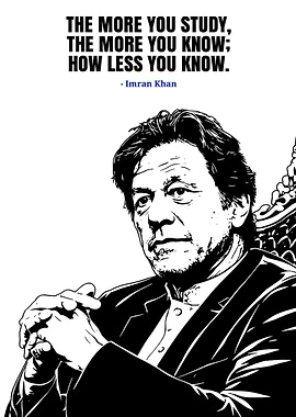 Imran Khan Quote Poster
