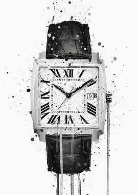 Watercolor Watch Painting