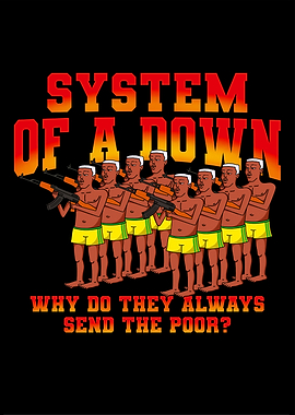 System of a Down band graphic