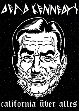 Dead Kennedys California Über Alles Poster