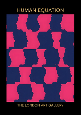 Human Equation Art Poster