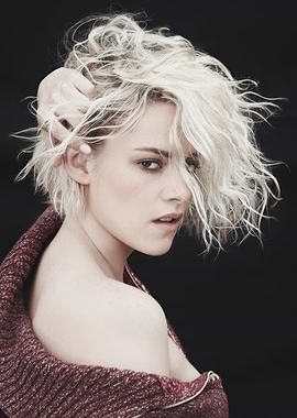 Kristen Stewart Blonde Hair Portrait