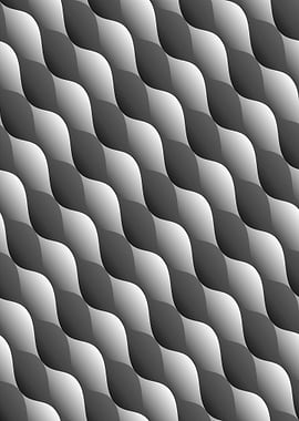 Abstract Wavy Pattern