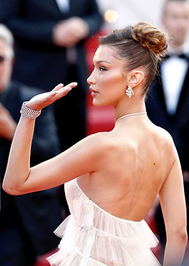Bella Hadid on the Red Carpet