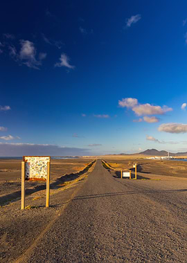 Desert Road to the Sea, Canary Islands