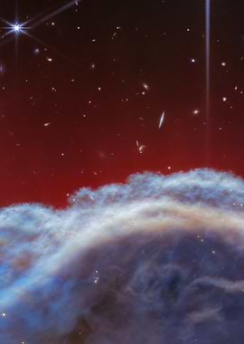 Cosmic Nebula and Galaxies